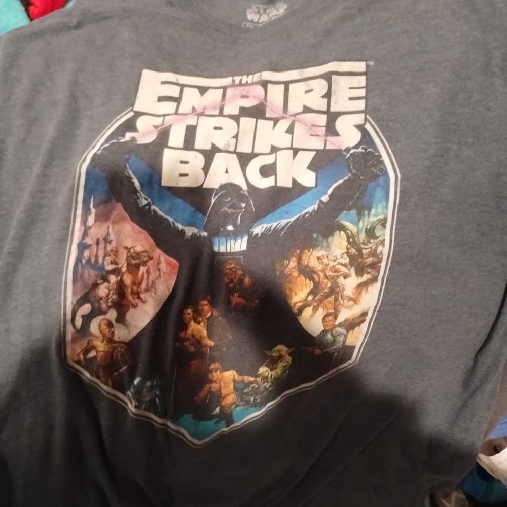 Disney Star Wars Gray Graphic T-Shirt